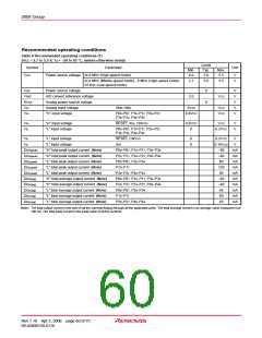 浏览型号M38586GE-XXXSP的Datasheet PDF文件第60页