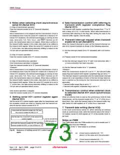 浏览型号M38586GE-XXXSP的Datasheet PDF文件第73页
