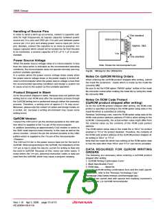 浏览型号M38586GE-XXXSP的Datasheet PDF文件第75页