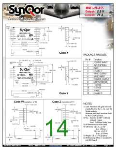 浏览型号MQFL-28-05S的Datasheet PDF文件第14页