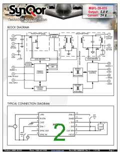 浏览型号MQFL-28-05S的Datasheet PDF文件第2页