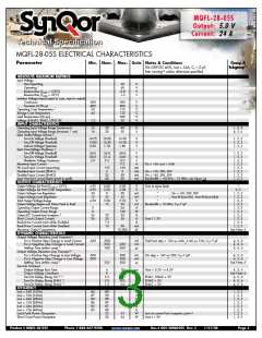 浏览型号MQFL-28-05S的Datasheet PDF文件第3页