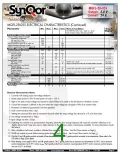 浏览型号MQFL-28-05S的Datasheet PDF文件第4页