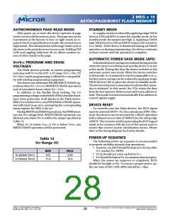 浏览型号MT28F322D18FH-80BET的Datasheet PDF文件第28页