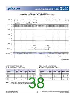浏览型号MT28F322D18FH-80BET的Datasheet PDF文件第38页
