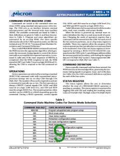 浏览型号MT28F322D18FH-80BET的Datasheet PDF文件第9页