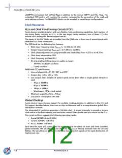浏览型号U1AFS250-FG256的Datasheet PDF文件第12页