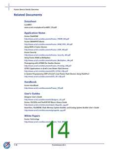 浏览型号U1AFS250-FG256的Datasheet PDF文件第14页