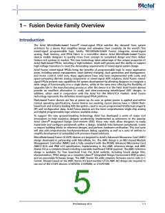 浏览型号U1AFS250-FG256的Datasheet PDF文件第5页