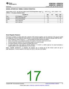 浏览型号ADS62P49IRGCT的Datasheet PDF文件第17页