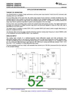 浏览型号ADS62P49IRGCT的Datasheet PDF文件第52页