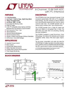 浏览型号LTC2309的Datasheet PDF文件第1页
