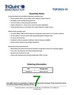 浏览型号TGF2023-10的Datasheet PDF文件第7页