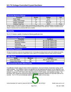 浏览型号VC-710-DFC-GFL-167.3316的Datasheet PDF文件第5页