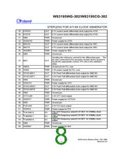浏览型号W83195WG-382的Datasheet PDF文件第8页