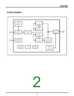 瀏覽型號AI2152的Datasheet PDF文件第2頁