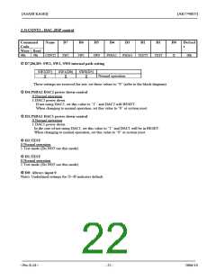浏览型号AK7740ET的Datasheet PDF文件第22页