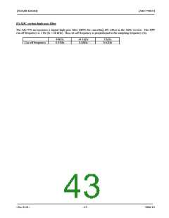 浏览型号AK7740ET的Datasheet PDF文件第43页