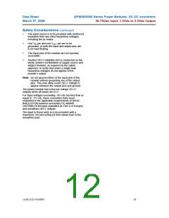 浏览型号QPW060A0M641Z的Datasheet PDF文件第12页