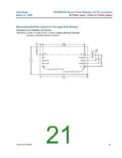 浏览型号QPW060A0M641Z的Datasheet PDF文件第21页