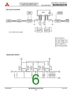 浏览型号RA55H3847M-101的Datasheet PDF文件第6页
