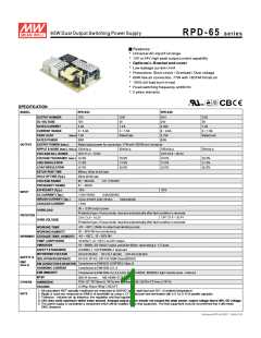 浏览型号RPD-65C的Datasheet PDF文件第1页