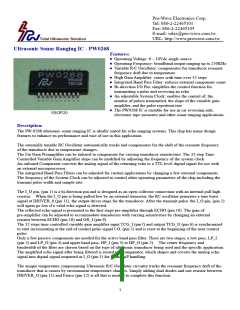 浏览型号PW0268的Datasheet PDF文件第1页