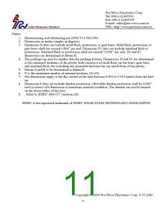 浏览型号PW0268的Datasheet PDF文件第11页