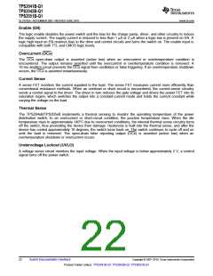浏览型号TPS2041B-Q1的Datasheet PDF文件第22页