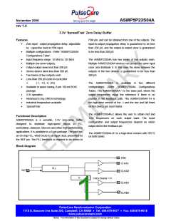 浏览型号ASMP5P23S04A的Datasheet PDF文件第1页