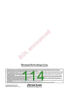 浏览型号M37754S4CGP的Datasheet PDF文件第114页