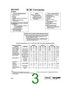 浏览型号MRH2812SFES的Datasheet PDF文件第3页