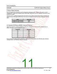 浏览型号PAW3401DK的Datasheet PDF文件第11页