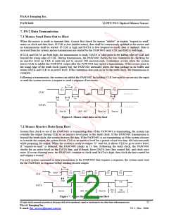 浏览型号PAW3401DK-TD的Datasheet PDF文件第12页