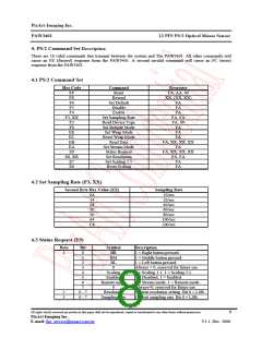 浏览型号PAW3401DK-TD的Datasheet PDF文件第8页