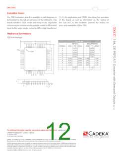 浏览型号CDK1301ITQ44的Datasheet PDF文件第12页
