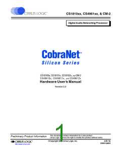 浏览型号CM-2的Datasheet PDF文件第1页