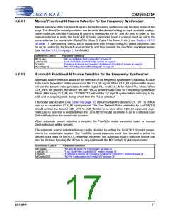 浏览型号CS2000P-CZZR的Datasheet PDF文件第17页