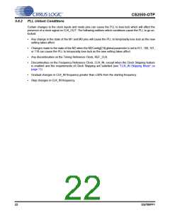 浏览型号CS2000P-CZZR的Datasheet PDF文件第22页