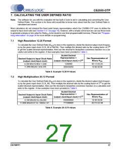 浏览型号CS2000P-CZZR的Datasheet PDF文件第27页
