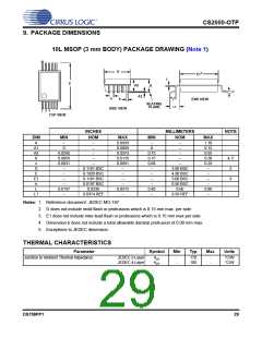 浏览型号CS2000P-CZZR的Datasheet PDF文件第29页