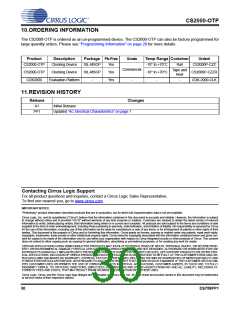 浏览型号CS2000P-CZZR的Datasheet PDF文件第30页