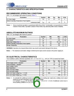 浏览型号CS2000P-CZZR的Datasheet PDF文件第6页