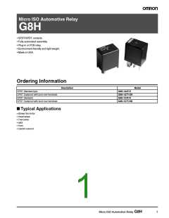 浏览型号G8H-1A4T-R的Datasheet PDF文件第1页