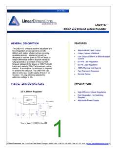 浏览型号LND1117-3.0的Datasheet PDF文件第1页
