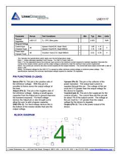 浏览型号LND1117-3.0的Datasheet PDF文件第4页