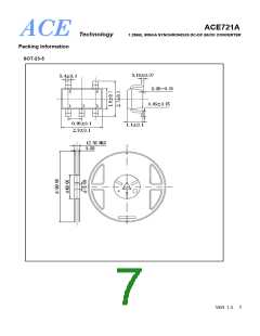 浏览型号ACE721A的Datasheet PDF文件第7页