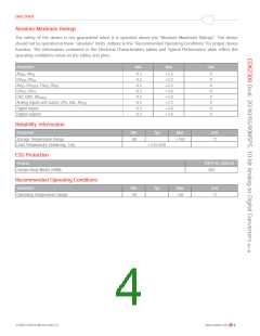 浏览型号CDK2308BILP64的Datasheet PDF文件第4页