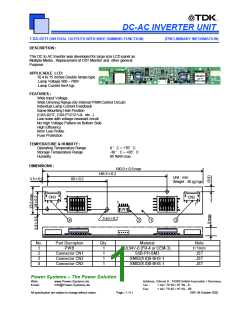 浏览型号CXA-0231的Datasheet PDF文件第1页