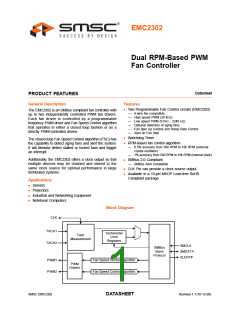 浏览型号EMC2302-1-AIZL-TR的Datasheet PDF文件第1页